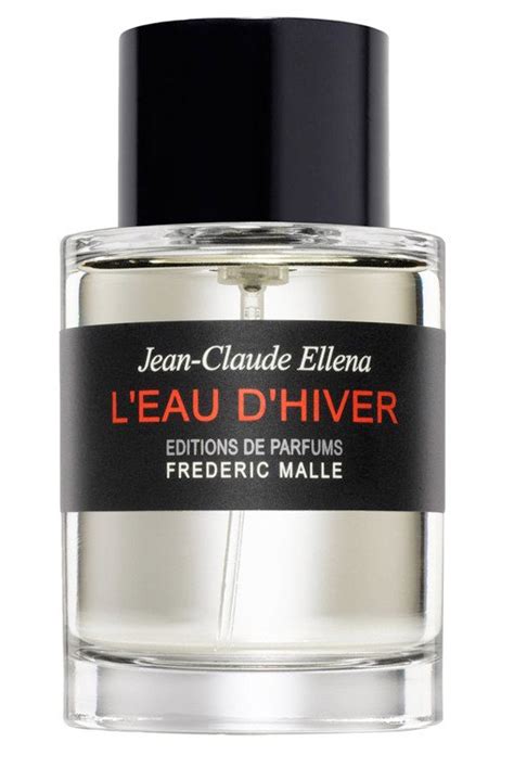 L'Eau d'Hiver Frederic Malle pour homme et femme.